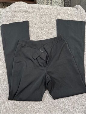 Black Women's Tailored Stretch Trousers